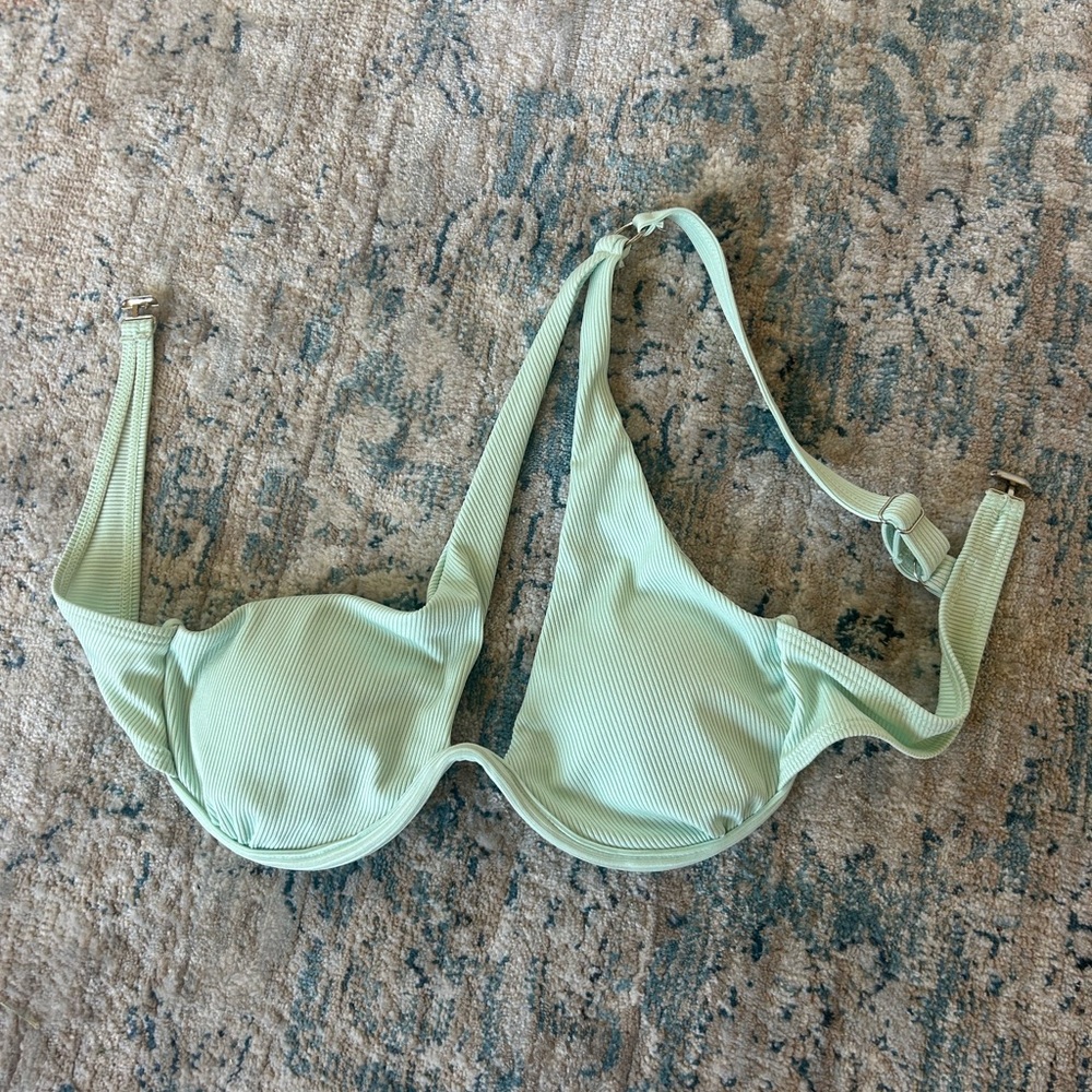 Mint Green Underwire Bikini Top